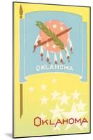 Flag of Oklahoma-null-Mounted Art Print