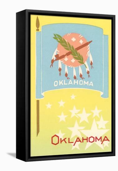Flag of Oklahoma-null-Framed Stretched Canvas