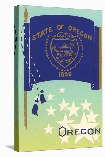 Flag of Oregon-null-Stretched Canvas