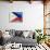 Flag Of Philippines-bioraven-Art Print displayed on a wall