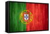 Flag Of Portugal-Miro Novak-Framed Stretched Canvas