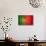 Flag Of Portugal-Miro Novak-Art Print displayed on a wall