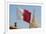 Flag of Qatar and Islamic Cultural Centre, Doha, Qatar, Middle East-Frank Fell-Framed Photographic Print