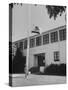 Flag of Republic of California Flying at Half Mast Following Plane Crash-Ralph Crane-Stretched Canvas