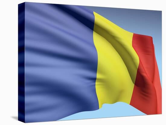 Flag Of Romania-bioraven-Stretched Canvas