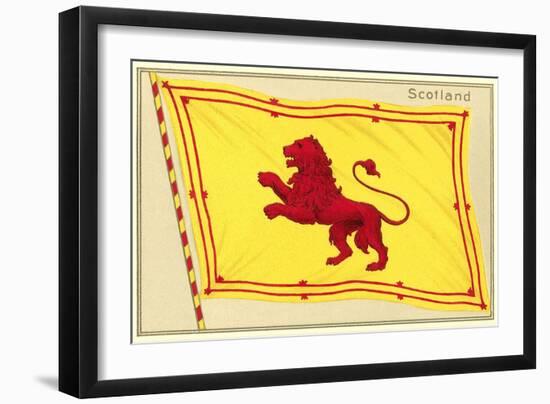 Flag of Scotland-null-Framed Art Print