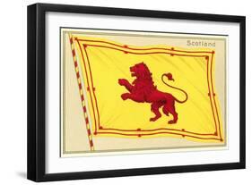 Flag of Scotland-null-Framed Art Print