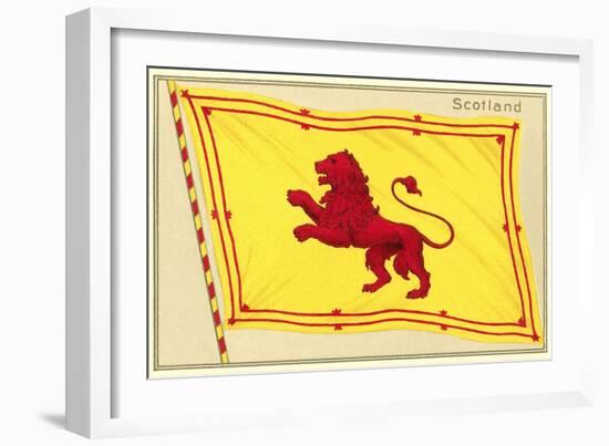 Flag of Scotland-null-Framed Art Print