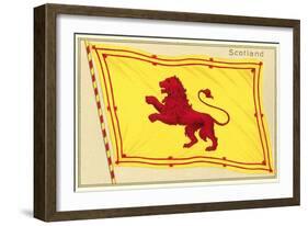 Flag of Scotland-null-Framed Premium Giclee Print