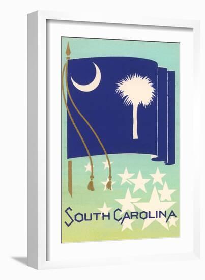 Flag of South Carolina-null-Framed Art Print