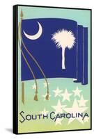 Flag of South Carolina-null-Framed Stretched Canvas