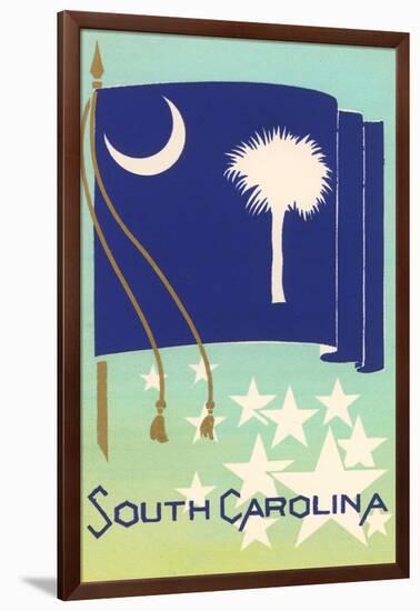 Flag of South Carolina-null-Framed Art Print