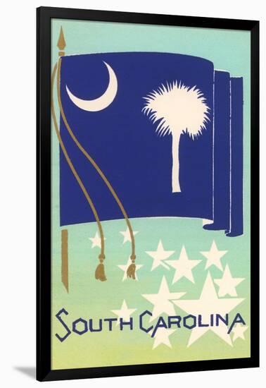 Flag of South Carolina-null-Framed Art Print