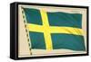 Flag of Sweden-null-Framed Stretched Canvas