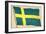 Flag of Sweden-null-Framed Art Print