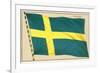 Flag of Sweden-null-Framed Art Print