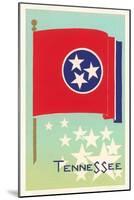 Flag of Tennessee-null-Mounted Art Print