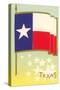 Flag of Texas-null-Stretched Canvas