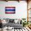 Flag Of Thailand-Miro Novak-Framed Stretched Canvas displayed on a wall