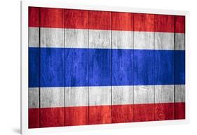 Flag Of Thailand-Miro Novak-Framed Art Print