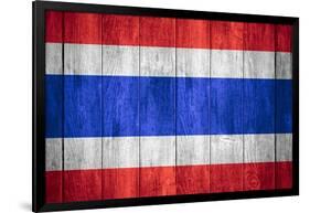 Flag Of Thailand-Miro Novak-Framed Art Print
