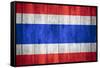 Flag Of Thailand-Miro Novak-Framed Stretched Canvas