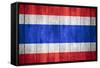 Flag Of Thailand-Miro Novak-Framed Stretched Canvas