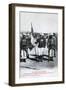 Flag of the 1st Regiment of the French Foreign Legion, Sidi Bel Abbes, Algeria, 1933-Boumendil-Framed Giclee Print