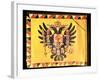 Flag of the Imperial Habsburg Dynasty, circa 1700-null-Framed Giclee Print