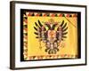 Flag of the Imperial Habsburg Dynasty, circa 1700-null-Framed Giclee Print