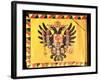 Flag of the Imperial Habsburg Dynasty, circa 1700-null-Framed Giclee Print