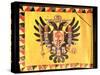 Flag of the Imperial Habsburg Dynasty, circa 1700-null-Stretched Canvas