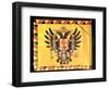 Flag of the Imperial Habsburg Dynasty, circa 1700-null-Framed Premium Giclee Print