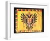 Flag of the Imperial Habsburg Dynasty, circa 1700-null-Framed Premium Giclee Print