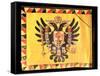Flag of the Imperial Habsburg Dynasty, circa 1700-null-Framed Stretched Canvas