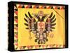 Flag of the Imperial Habsburg Dynasty, circa 1700-null-Stretched Canvas