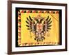 Flag of the Imperial Habsburg Dynasty, circa 1700-null-Framed Giclee Print