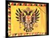 Flag of the Imperial Habsburg Dynasty, circa 1700-null-Mounted Giclee Print