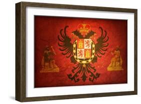 Flag Of Toledo-michal812-Framed Premium Giclee Print