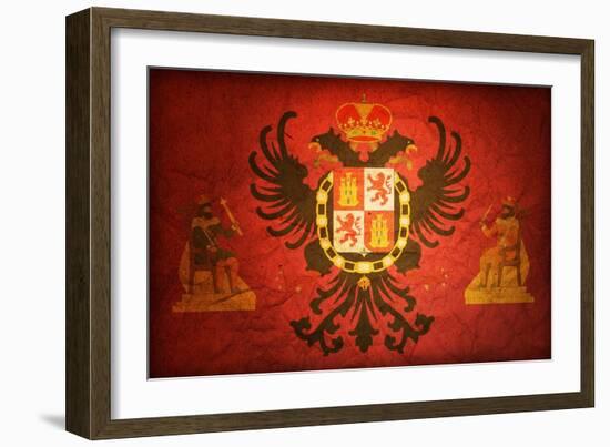 Flag Of Toledo-michal812-Framed Art Print