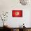 Flag Of Tunisia-Miro Novak-Art Print displayed on a wall