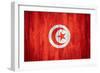 Flag Of Tunisia-Miro Novak-Framed Art Print