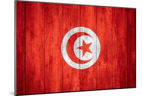 Flag Of Tunisia-Miro Novak-Mounted Art Print