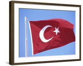 Flag of Turkey-Barry Winiker-Framed Photographic Print