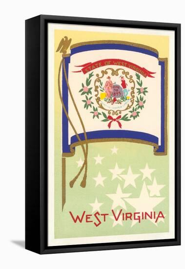 Flag of West Virginia-null-Framed Stretched Canvas