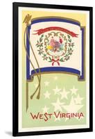 Flag of West Virginia-null-Framed Art Print