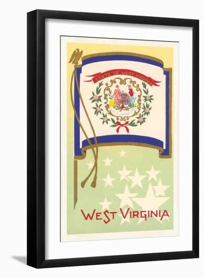 Flag of West Virginia-null-Framed Art Print