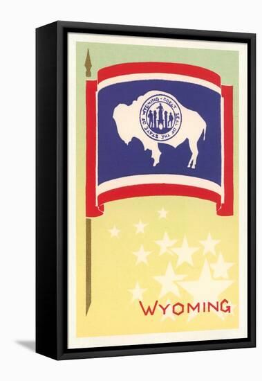 Flag of Wyoming-null-Framed Stretched Canvas