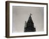 Flag on Top of Woolworth Bldg. Iron Fram-null-Framed Photographic Print