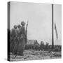Flag Raising on Guam-null-Stretched Canvas